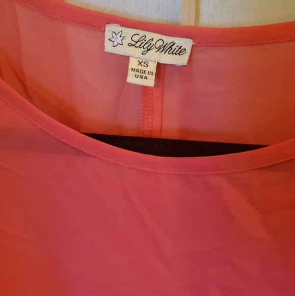 Coral blouse size XS - Picture 2 of 2